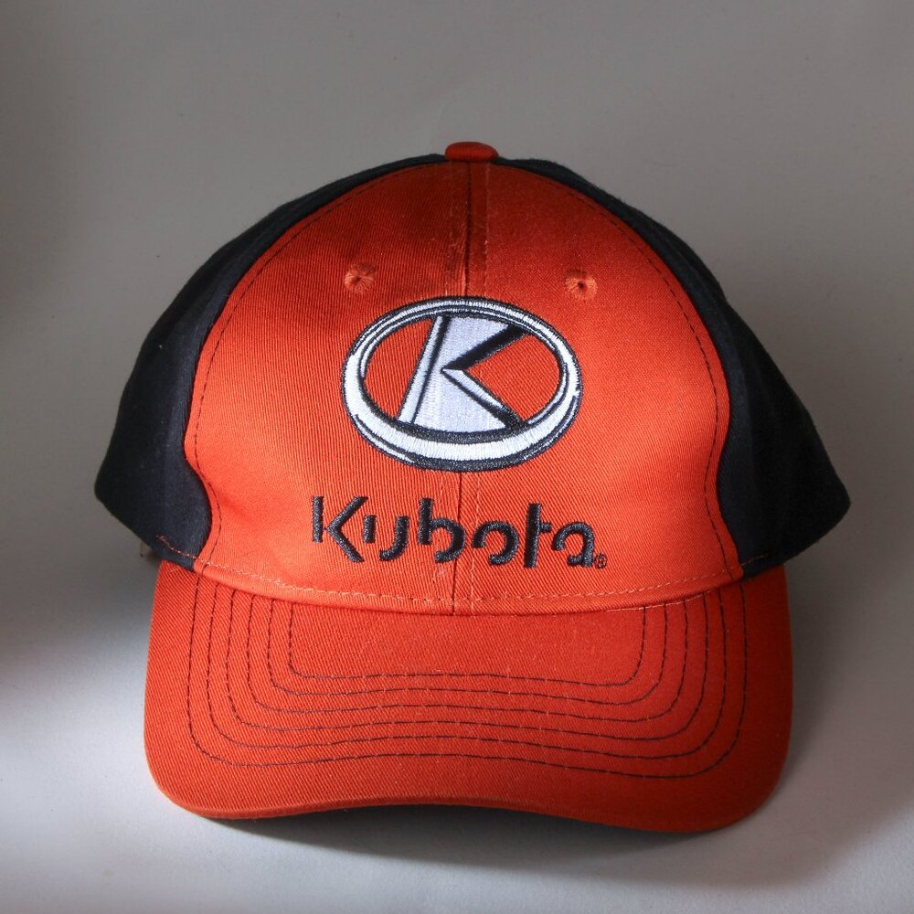 Kubota Hat Men One Size Orange Tractor Farm Equipment